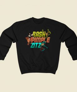 Battletoads Rash Zitz And Pimple 80s Sweatshirt Style