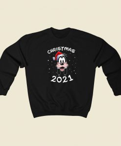 Christmas 2021 Goofy 80s Retro Sweatshirt Style