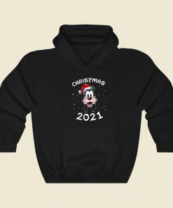 Christmas 2021 Goofy 80s Retro Hoodie Style