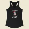 Christmas 2021 Goofy 80s Racerback Tank Top