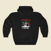 Christmas Begins With Christ 80s Retro Hoodie Style