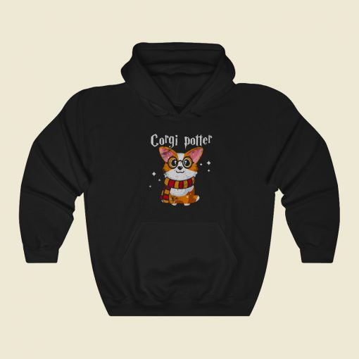 Corgi Potter Ugly Christmas Hoodie Style