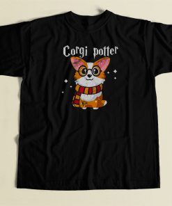 Corgi Potter Ugly Christmas T Shirt Style