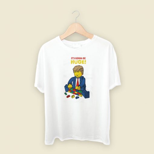 Donald Trump Huge 80s Retro T Shirt Style