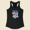 Doraemon Funny Art Racerback Tank Top