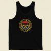 Eat Trash Hail Satan 80s Retro Tank Top