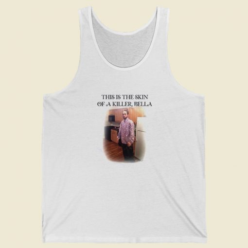 Edward Cullen This Is The Skin 80s Retro Tank Top