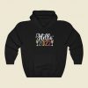 Eve Party Hello 2022 80s Retro Hoodie Style