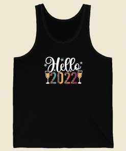 Eve Party Hello 2022 80s Retro Tank Top