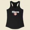 Finding Ponyo Parody 80s Racerback Tank Top