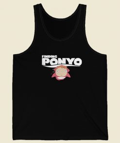 Finding Ponyo Parody 80s Retro Tank Top