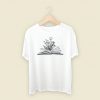 Flower Books Read 80s Retro T Shirt Style