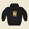 Flower Hippie Power 80s Hoodie Style