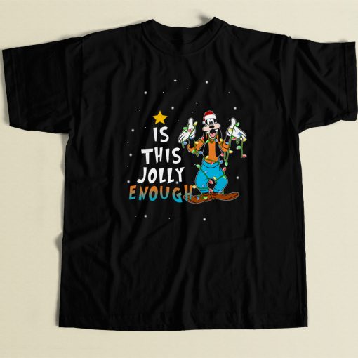Goofy Disney Is This Jolly Enough 80s Retro T Shirt Style