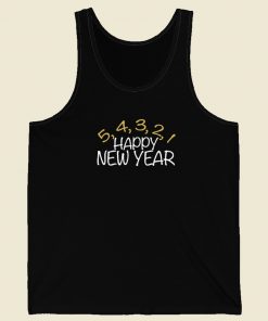 Happy New Year Funny Tank Top