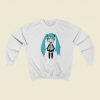 Hatsune Sakura Miku Anime 80s Retro Sweatshirt Style