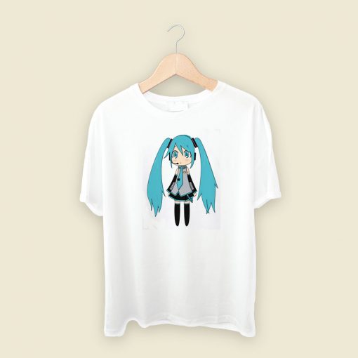 Hatsune Sakura Miku Anime 80s Retro T Shirt Style