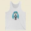 Hatsune Sakura Miku Anime 80s Retro Tank Top