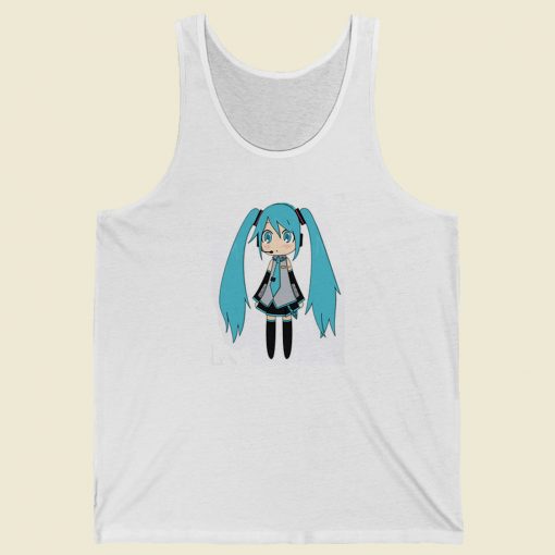 Hatsune Sakura Miku Anime 80s Retro Tank Top