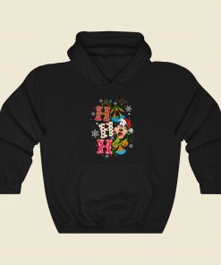 Ho Ho Ho Goofy Christmas Hoodie Style