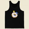 Homer And Big Donut Funny 80s Retro Tank Top