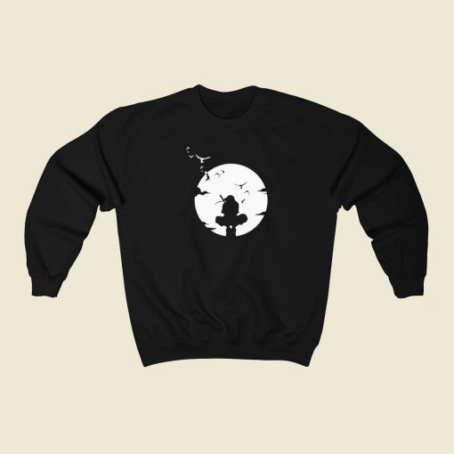 Itachi Shippuden Anime 80s Retro Sweatshirt Style