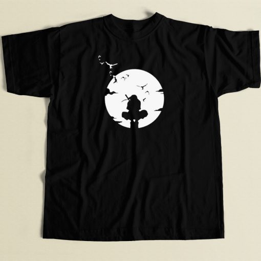 Itachi Shippuden Anime 80s Retro T Shirt Style