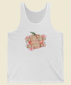 Justin Bieber Peaches Blooming 80s Retro Tank Top