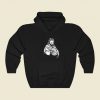 Jesus Loves Satan Baphomet 80s Hoodie Style