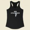 Kfan Dongtober Funny 80s Racerback Tank Top