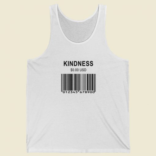 Kindness Cost 0 usd 80s Retro Tank Top