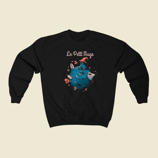 Le Petit Mage Funny 80s Sweatshirt Style