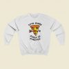 Love Fades Pizza Is Forever 80s Sweatshirt Style