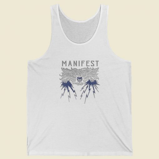 Manifest Magic Wizard 80s Retro Tank Top