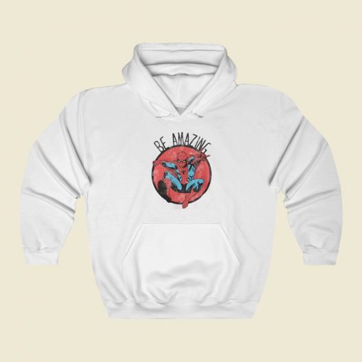 Marvel Spider Man Be Amazing Hoodie Style