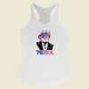 Merica Trump Youth 80s Racerback Tank Top