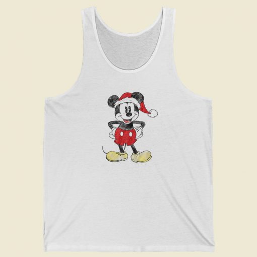 Mickey Mouse Classic Christmas Tank Top