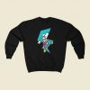 Mickey Mouse Electric Discharge Sweatshirt Style