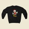 Minnie Disney Santa Claus Light 80s Retro Sweatshirt Style