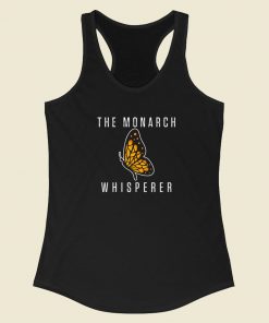 Monarch Butterfly 80s Racerback Tank Top