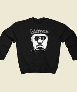 Morpheus The Matrix Misfits 80s Sweatshirt Style