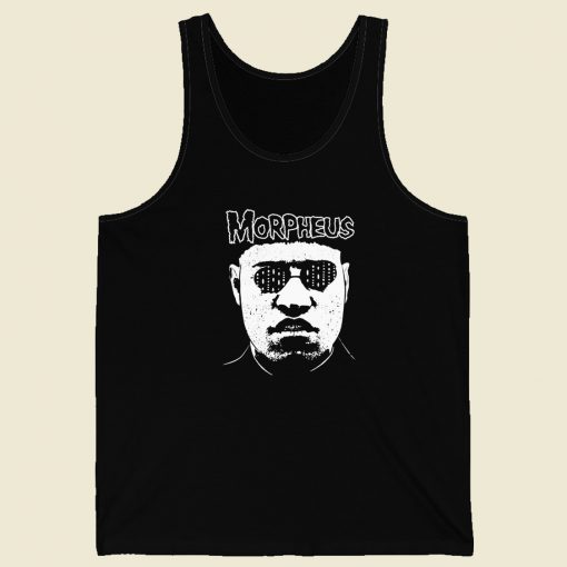 Morpheus The Matrix Misfits 80s Retro Tank Top