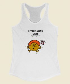 Mr Men Little Miss Late 80s Racerback Tank Top