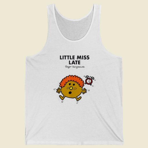 Mr Men Little Miss Late 80s Retro Tank Top