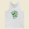 Mushroom Skull Skeleton 80s Retro Tank Top