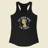 My Mom Says Im Cool 80s Racerback Tank Top