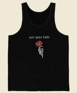 Not Your Babe 80s Retro Tank Top