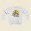 Ocean Waves Sunny Days 80s Retro Sweatshirt Style