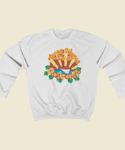 Ocean Waves Sunny Days 80s Retro Sweatshirt Style