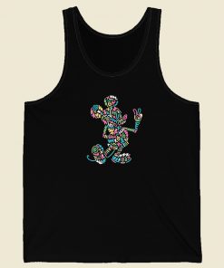 Peace Mickey Mouse Sprinkle Tank Top